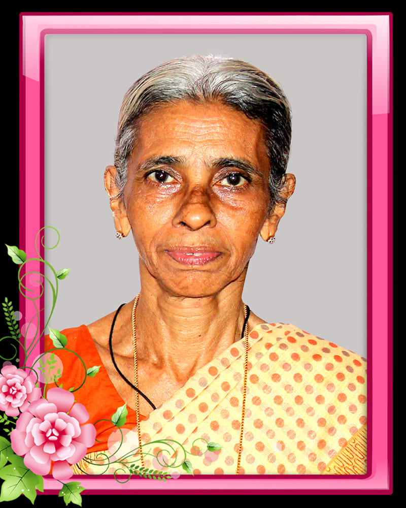 Portrait of Porathur Iyppunny Thressiakutty